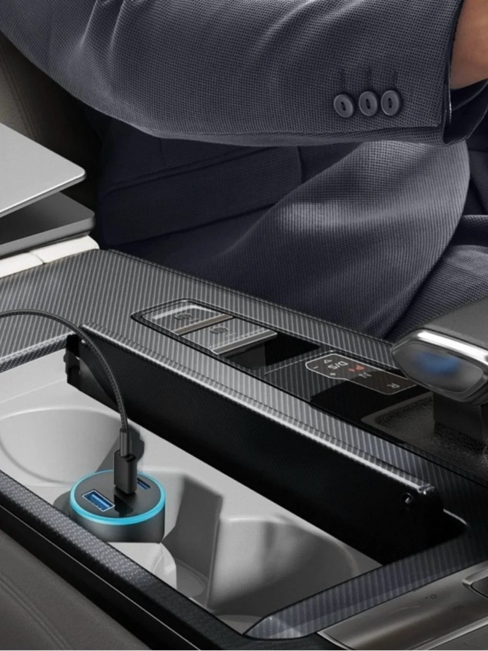 Anker branded car